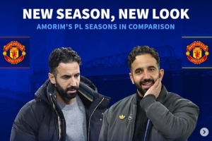 提升！阿莫林本赛季英超场均1.78分+1.67球，上赛季仅1分+1.19球