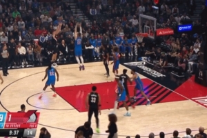 打破进球荒！克林根接队友传球空位三分手起刀落