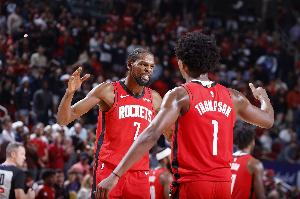 五连胜！KD仅得11分享受包夹 火箭3核驱动体系成型无需再要莫兰特